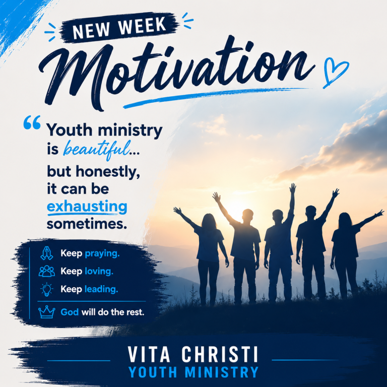 Youth ministry is beautiful… but honestly, it can be exhausting sometimes